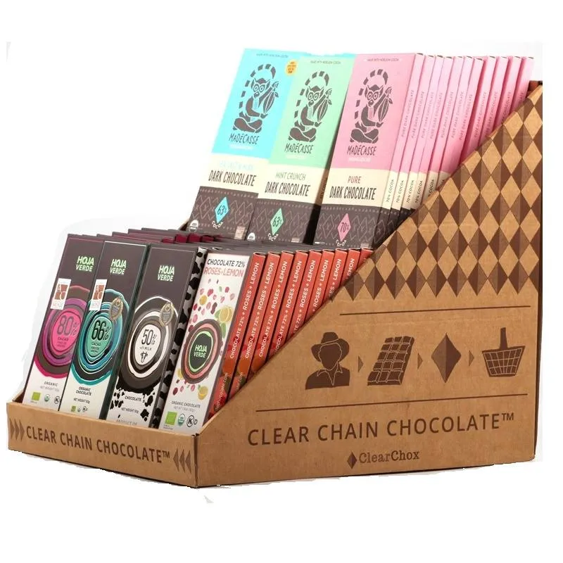 Clear Chox Counter Display Toonbankdisplay Karton