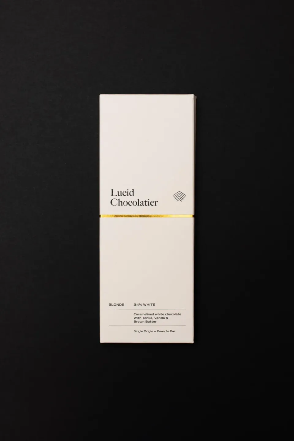 Lucid Core Blonde 34% chocoladereep karamel 60g