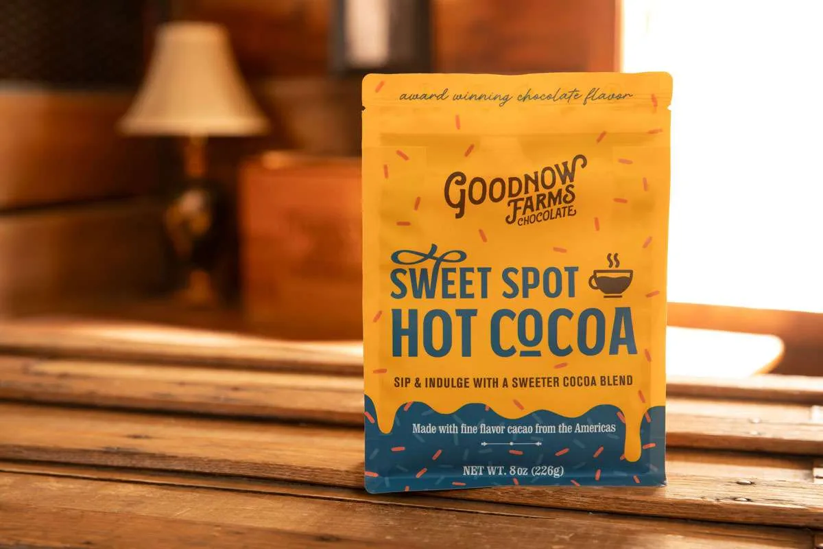 Goodnow Farms Chocolate Sweet Spot Hot Cocoa warme choco zoet