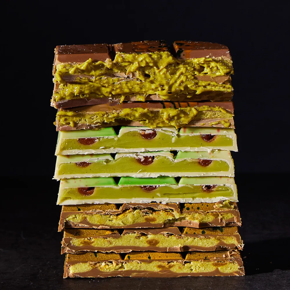 Barzz Mix Bundel chocoladerepen 3 stuks pistache