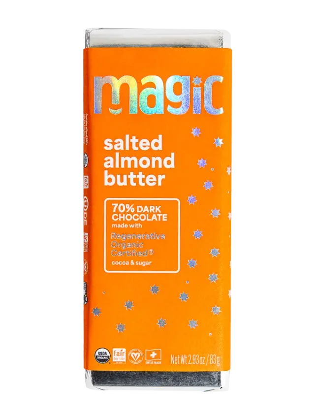 Magic Chocolate Salted Almond Butter pure chocoladereep 2-pack amandel