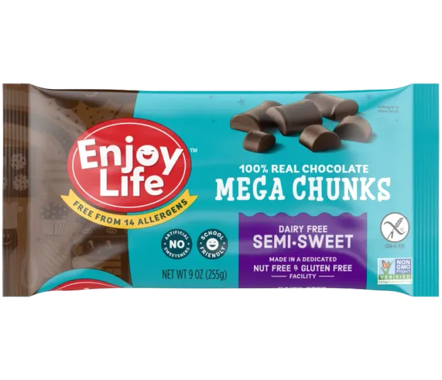 Enjoy Life Foods Mega Chunks pure chocoladechunks 10 oz