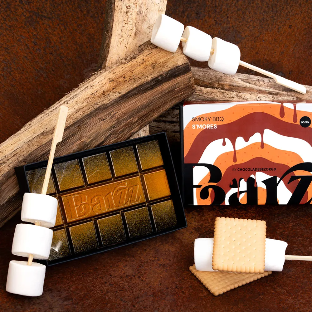 Barzz Smoky BBQ Smores chocoladereep melkchocolade